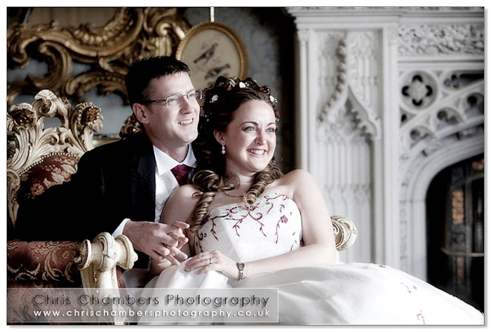 Allerton castle wedding photography