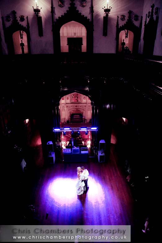 First Dance at Allerton Castle - wedding photography from Chris Chambers