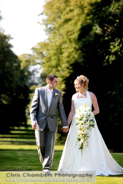 Castle wedding photography from West Yorkshire wedding photographer Chris Chambers