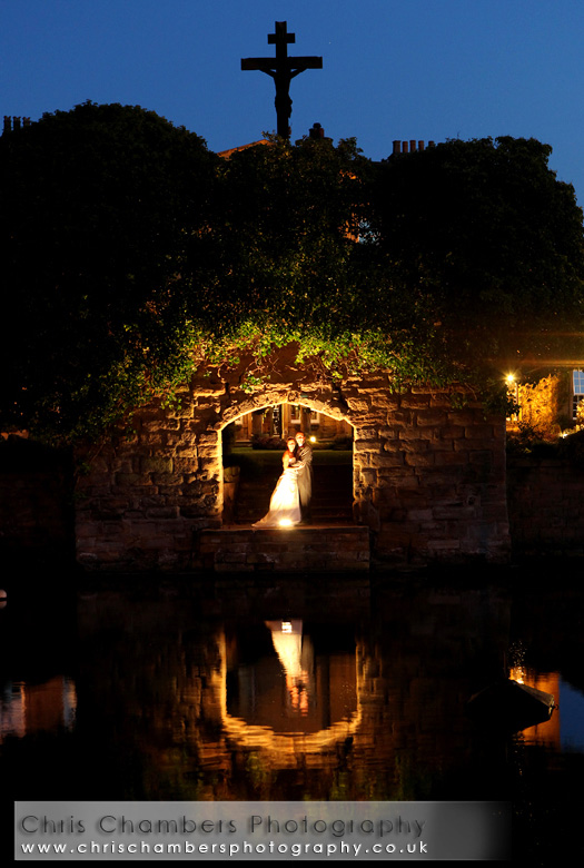 Walton Hall at Night - Waterton Park and Walton Hall wedding photography